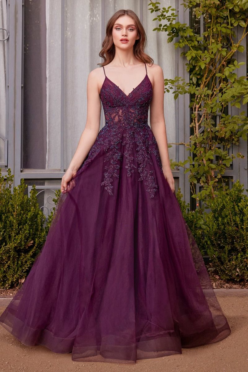 dark purple formal dresses australia AL1416 – Milivine Boutique
